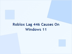 Roblox Lag 446 Causes on Windows 11
